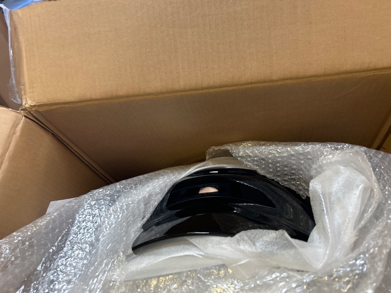 Photo 1 of FATECIM Motorcycle 5.75" Headlight Fairing Cover with 15" Smoke Windshield & 48-58mm Mounting Kit for 2006-2017 Harley Dyna Softail Low Rider Street Bob Super Glide