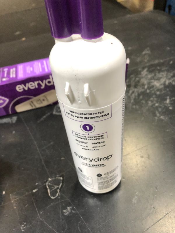 Photo 1 of everydrop by Whirlpool Ice and Water Refrigerator Filter 1, EDR1RXD1, Single-Pack