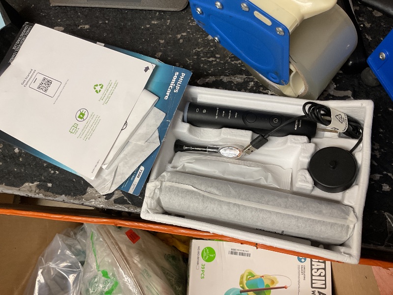 Photo 1 of Philips Sonicare 7100 Electric Toothbrush, Sonic Toothbrush with App, 4 Brushing Modes and 3 Intensity Levels, Pressure Alert, EasyStart, SmarTimer, Navy Blue, Model HX7421/08 [New Technology]
