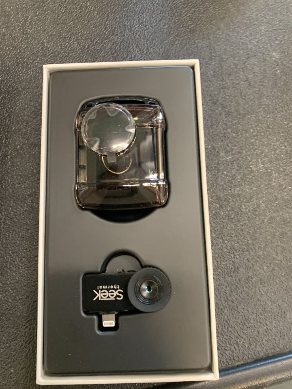 Photo 1 of Seek Thermal Compact - All-Purpose Thermal Imaging Camera for iOS , Black - LW-AAA