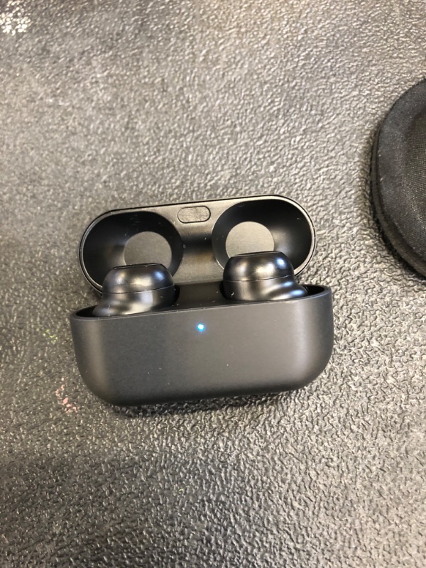 Photo 1 of Technics Reference Class Hi-Fi Wireless Ear Buds, Dolby Atmos with Head Tracking, Adaptive Noise Cancelling, 3 Device Multipoint, 10-Hr Battery, Wireless Charging, Improved Fit, EAH-AZ100-K(Black)