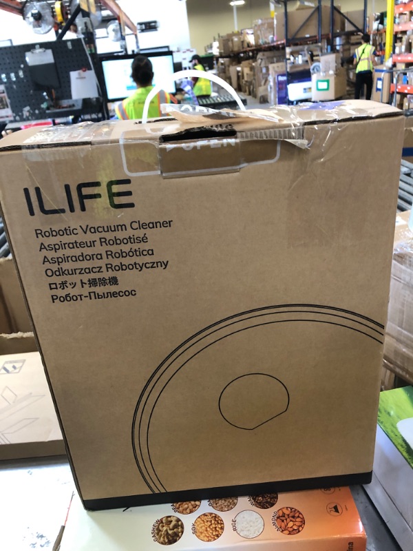 Photo 1 of ILIFE A30s Robot Vacuum, 10000Pa Max Suction Robotic Vacuum Cleaner with LiDAR Navigation, Home Mapping, No-Go Zone, 150 Mins, 2.4G WiFi/App/Alexa/Remote Control, for Hard Floor Carpet and Pet Hair