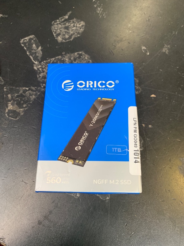 Photo 1 of ORICO 1TB M.2 2280 SATA SSD(Not PCIe NVMe), Internal M.2 SSD with B+M Key for Desktop/Laptop, SATA III 6Gbps NGFF Solid State Drive Low Power Consumption - Y20M