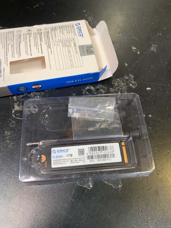 Photo 1 of ORICO 1TB M.2 2280 SATA SSD(Not PCIe NVMe), Internal M.2 SSD with B+M Key for Desktop/Laptop, SATA III 6Gbps NGFF Solid State Drive Low Power Consumption - Y20M