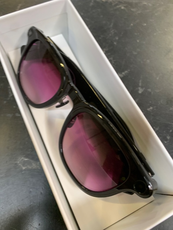 Photo 1 of AI Smart Glasses with Camera, 8MP HD Bluetooth Camera Glasses, 1080P Video Recording Sunglasses for Women Men, Real Time Translation, Voice Assistant, Open-Ear Audio for Travel, Work Vlog (3 lenses)