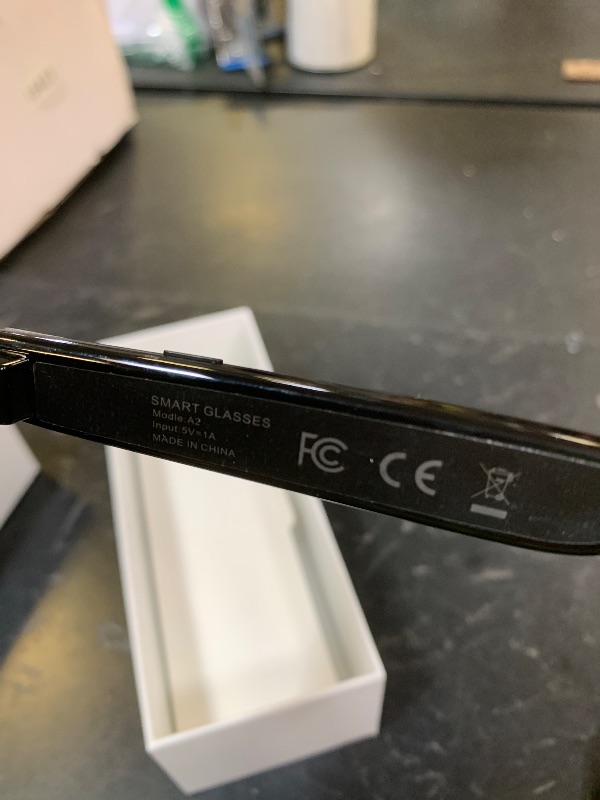 Photo 1 of AI Smart Glasses with Camera, 8MP HD Bluetooth Camera Glasses, 1080P Video Recording Sunglasses for Women Men, Real Time Translation, Voice Assistant, Open-Ear Audio for Travel, Work Vlog (3 lenses)