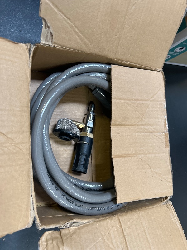 Photo 1 of FIXFANS Adjustable Long Range Nozzle for Pressure Washer 3-3.5 GPM, Downstream Injection Spray Nozzle Kit, High Power Washing External Chemical Injector with 1/4” Quick Connect, 2000 to 3000 PSI