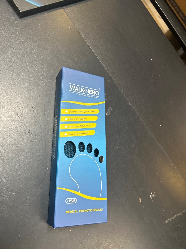 Photo 1 of Plantar Fasciitis Insoles for Men Women - Orthotics Inserts, Shoe Insoles Arch Support Flat Feet Inserts Work Boot Insoles for Standing All Day (Mens 7-7 1/2 | Womens 9-9 1/2)