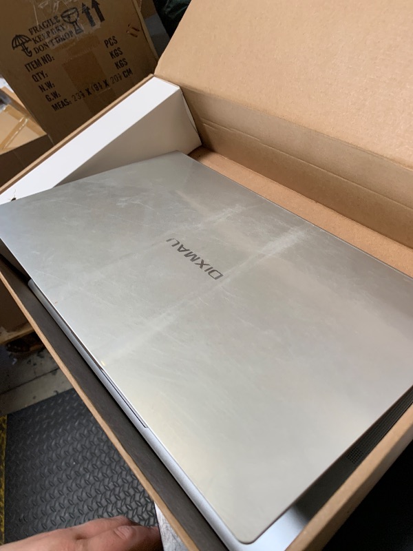 Photo 1 of DIXMAU 15.6“ 32GB RAM+1TB Laptop Computer, Win11 2C4T AMD Radeon 3050E 1.7-3.4GHz Notebook Computer, Fingerprint Reader, 6000mAh Battery PC, WiFi 2.4/5GHz, Bluetooth 4.2, Silver