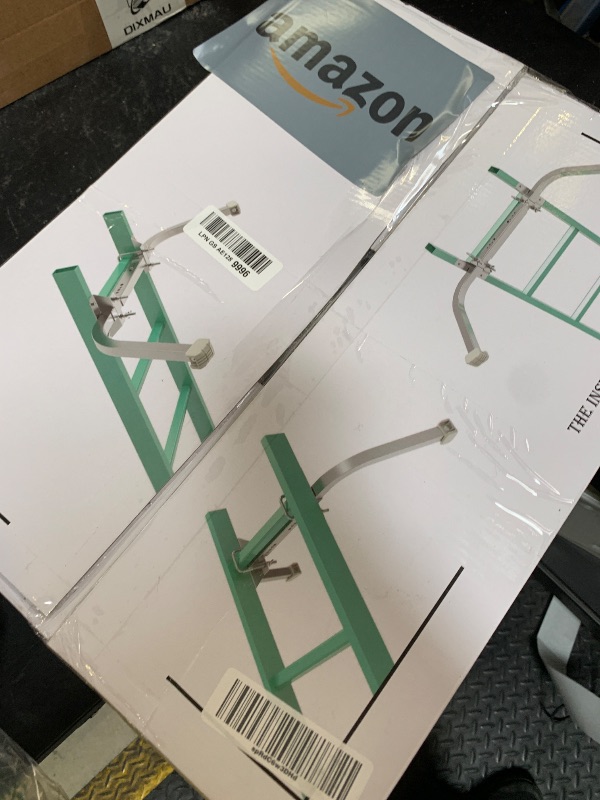 Photo 1 of Ladder Stabilizer,Heavy Duty Aluminum Extended Ladder Accessory for Roof Gutter Guard Cleaning Tools,Ladder Stand-Off Wing Span/Wall Ladder Hooks with Non-Slip Rubber Bottom pad.(Patent)