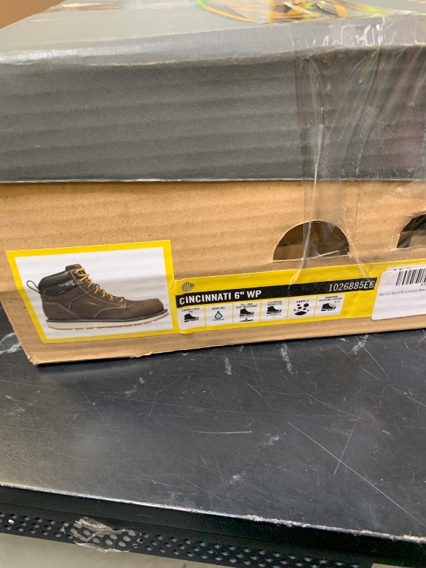 Photo 1 of KEEN Utility 6" Cincinnati WP Dark Chocolate/Sandshell 10.5 EE - Wide