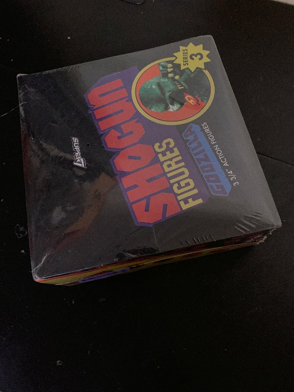 Photo 1 of Super7 Toho Shogun Godzilla Blind Box Flat - (12 Pack) 3.75" Toho Godzilla Action Figures - Classic Movie Monster Collectibles and Retro Toys