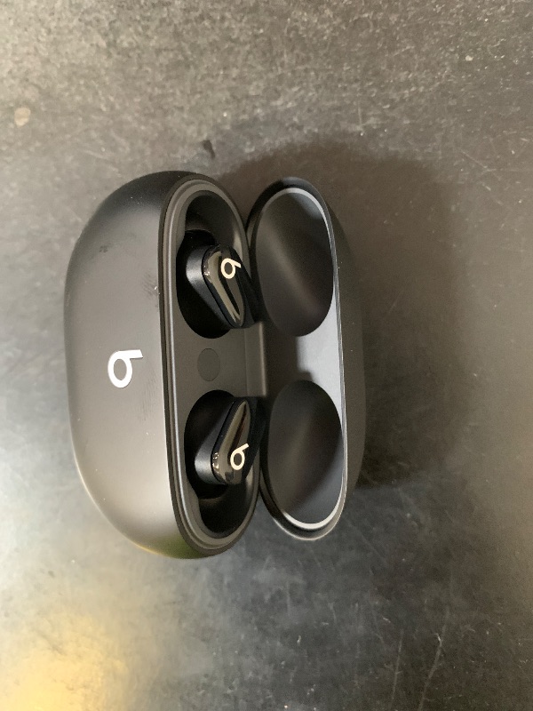 Photo 1 of Beats Studio Buds - True Wireless Noise Cancelling Earbuds - Compatible with Apple & Android, Built-in Microphone, IPX4 Rating, Sweat Resistant Earphones, Class 1 Bluetooth Headphones - Black