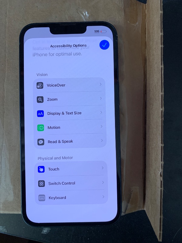 Photo 1 of Apple iPhone 13, 128GB, Midnight - Unlocked (Renewed)