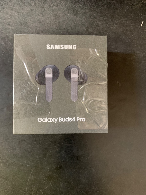 Photo 1 of Samsung Galaxy Buds 4 Pro (2026) AI True Wireless Bluetooth Earbuds, Hi-Res Audio, 2-Way Speaker, ANC 2.0, Optimized Comfort, IP57, Live Translation, Black [US Version, 2 Yr Warranty]
