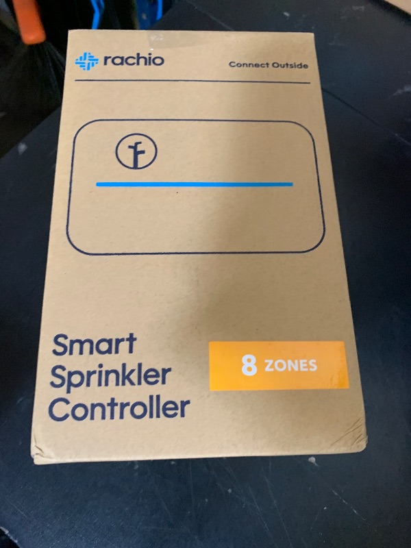 Photo 1 of Rachio WiFi Smart Sprinkler Controller (8-Zone Irrigation Remote Control) – App-Based Scheduling, Local Weather Intelligence, Rain Skips, Easy DIY Install