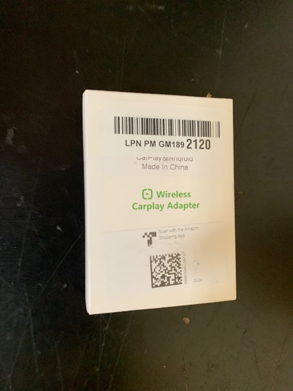 Photo 1 of Yizro Wireless CarPlay Adapter for Apple iPhone & Android, 2-in-1 Adapter Convert Wired to Wireless Dongle