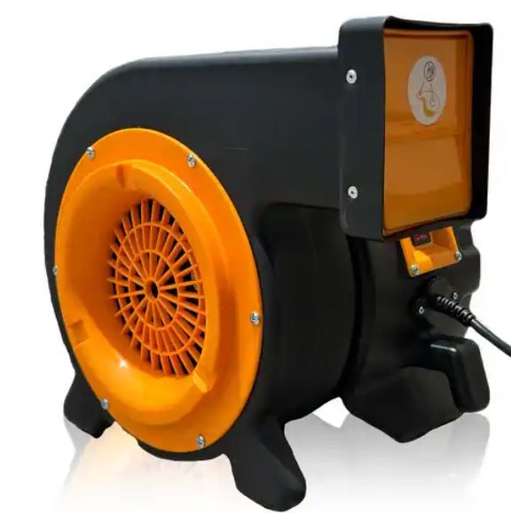 Photo 1 of JumpOrange Bounce House Air Blower 1.5HP for Inflatables Bouncy Castle and Slides Commercial for Indoor and Outdoor Use
