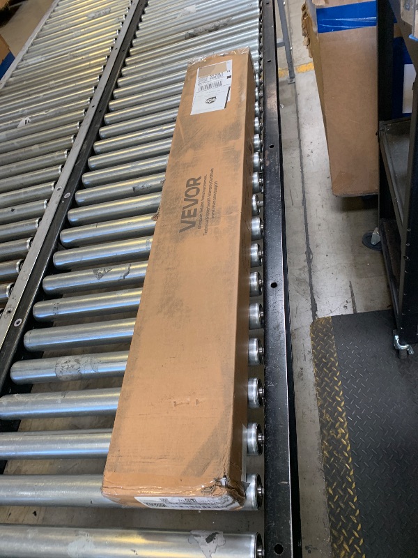 Photo 1 of VEVOR Panel Track Blinds, Extendable Track from 45.8 in to 86 in W, Trimmable Panel Curtains Up to 96 in H, Vertical Blackout Panel Blinds for Sliding Doors, Patio Doors, Room Divider, Windows, Brown