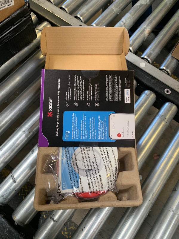 Photo 1 of Kidde Smart Smoke and Carbon Monoxide Detector, Ring App Enabled for Real-Time Notifications, Wire-Free Interconnectivity, AA Battery Powered