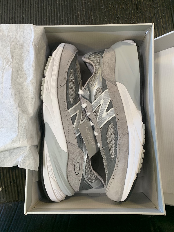 Photo 1 of New Balance Men's FuelCell 990 V6 Sneaker, Grey/Grey, 13 Medium US