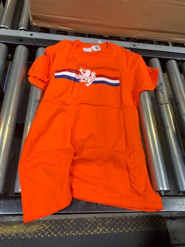 Photo 1 of large orange shirt