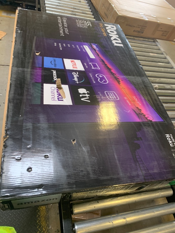 Photo 1 of Roku Smart TV 2026 – 75-Inch Select Series, 4K QLED TV – Roku TV with Voice Remote – Flat Screen QLED Television with Wi-Fi for Streaming Live Local News, Sports, & Movies – Bluetooth Headphone Mode (factory sealed) 