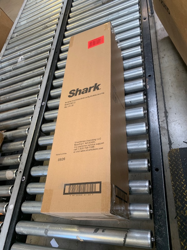 Photo 1 of Shark S7001 Mop, Scrub & Sanitize at The Same Time, Designed for Hard Floors, with 4 Dirt Grip Soft Scrub Washable Pads, 3 Steam Modes & LED Headlights, Gold