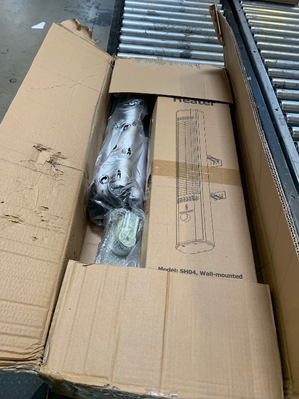 Photo 1 of Outdoor Patio Heater w/Remote, Infrared Electric Heater with Tripod, 68''Adjustable Height, 9H Timer&Child Lock, IP65 Waterproof,Tip-Over&Overheat Protection, 1500W, Super Quiet For Outdoor/Indoor Use