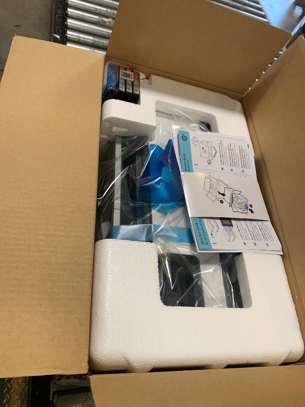Photo 1 of HP OfficeJet Pro 8125e Wireless All-in-One Color Inkjet Printer, Print, scan, Copy, ADF, Duplex Printing Best-for-Home Office, 3 Month Instant Ink Trial Included, AI-Enabled (405T6A)