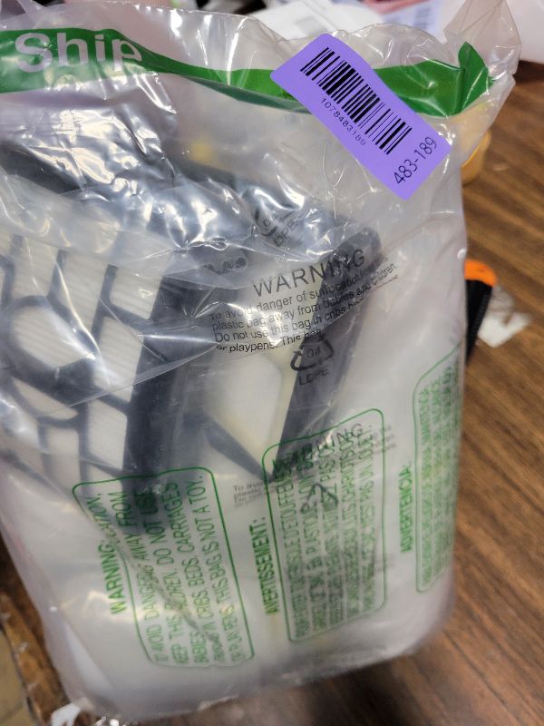 Photo 1 of 2 + 4 Pack Vacuum Filters Replacement Compatible for Shark Rotator Pro Lift-Away NV500, NV501, NV502, NV503, NV505, NV510, NV520, NV552, UV560, NV642, ZU780, ZU782, ZU785, Part Xff500 Xhf500