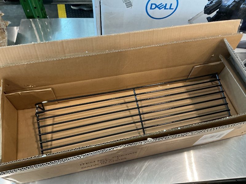 Photo 1 of [Bent in one corner] Grillflame 463244012 G515-00B8-W1 Warming Rack Replacement Parts for Charbroil Grill Upper Rack 3 4 5 Burner Swing Away Warming Grate 463215513 463215515 463257110 463270912 Top Rack Grill Parts