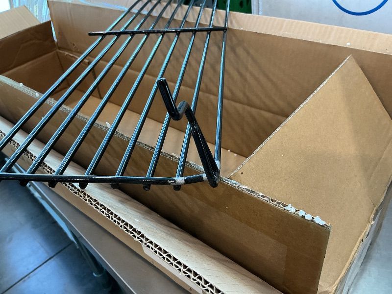 Photo 1 of [Bent in one corner] Grillflame 463244012 G515-00B8-W1 Warming Rack Replacement Parts for Charbroil Grill Upper Rack 3 4 5 Burner Swing Away Warming Grate 463215513 463215515 463257110 463270912 Top Rack Grill Parts