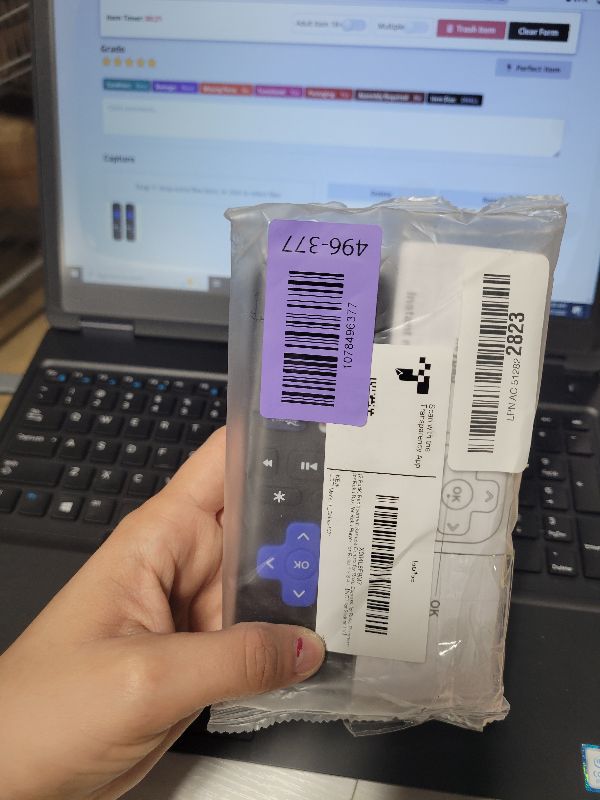 Photo 1 of (2 Pack) Replacement Remote Control for Roku Express, for Roku Premiere, for Roku Box, for Roku Player, for Roku 1 2 3 4 -?NOT for Stick or TV?