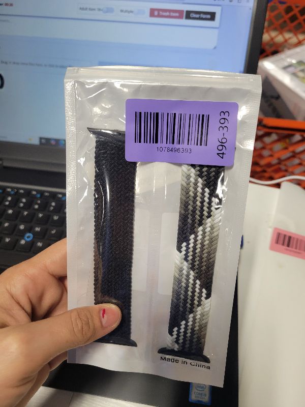 Photo 1 of 2 Pack Braided Solo Loop For Apple Watch Band 40mm 41mm 42mm 44mm 45mm 46mm 38mm 49mm Ultra 3 2 Women men,Stretchy Woven Nylon Elastic Strap Wristbands For iWatch Series 11/10/9/8/7/6/5/4/3/SE 2/SE 3
