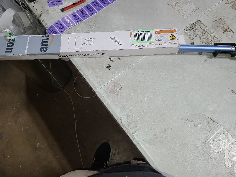 Photo 1 of 118'' 9.8ft Long Selfie Stick for iPhone, Android, Extended Super Long Pole, Selfie Stick Tripod with Remote, for Selfies/Video Recording, Includes Phone Tripod, Bluetooth Wireless Remote (20 to 118")
