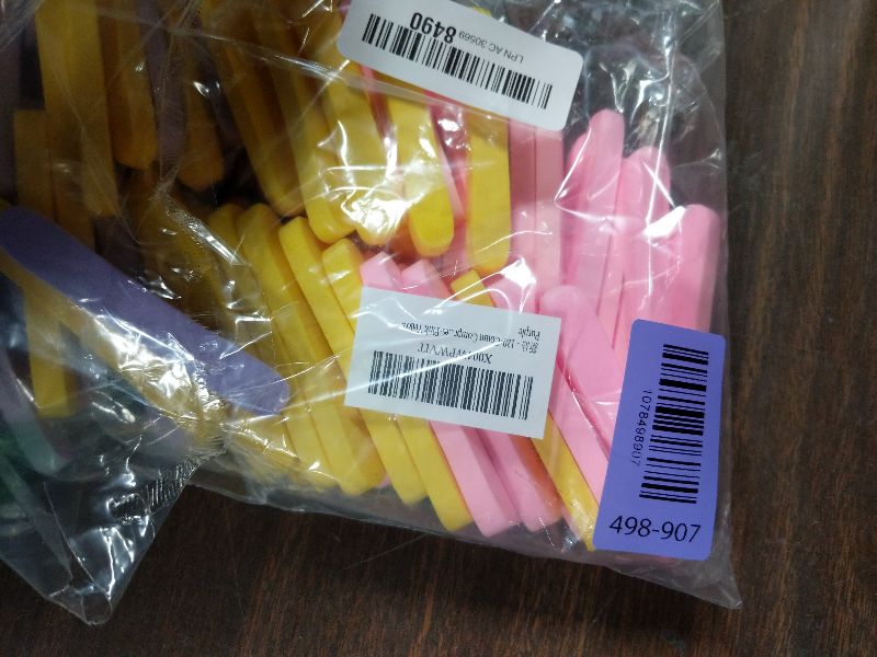 Photo 1 of 120 Pack Compressed Facial Sponges for Estheticians – Soft Round Disposable Face Cleansing Pads for Deep Pore Cleaning, Makeup Removal & Exfoliation – Portable Travel Spa Sponges (Pink Yellow Purple)