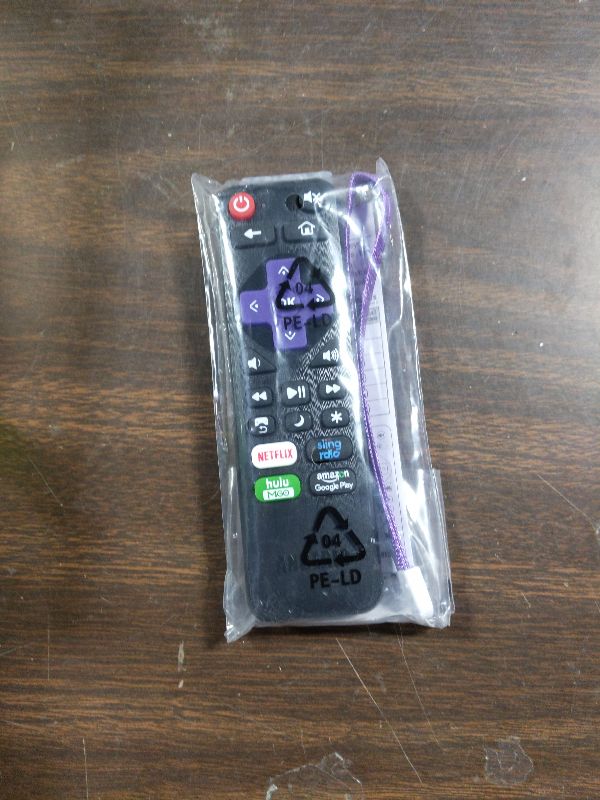 Photo 1 of (Pack of 2) Replacement Remote Control Only for Roku TV, Compatible for TCL Roku/Hisense Roku/Onn Roku/Sharp Roku/Element Roku/Westinghouse Roku/Philips Roku Smart TVs (Not for Roku Stick and Box)