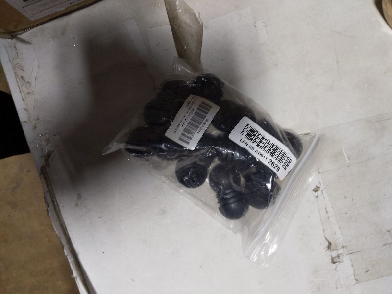 Photo 1 of (1-1/4 inch (32mm) Plastic End Caps Plugs, 20Pcs Chair Leg Inserts for Metal Legs Round Tube Inserts Chair Leg Glide Furniture Protectors, Black