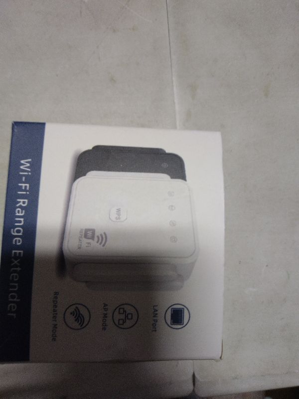 Photo 1 of 1200Mbps WiFi Extender Signal Booster for Home, Dual Band 5GHz/2.4GHz Wireless Internet Repeater with 4 External Antennas, Covers Up to 3600 Sq.ft & Supports 80 Devices, AP Mode with Ethernet Port