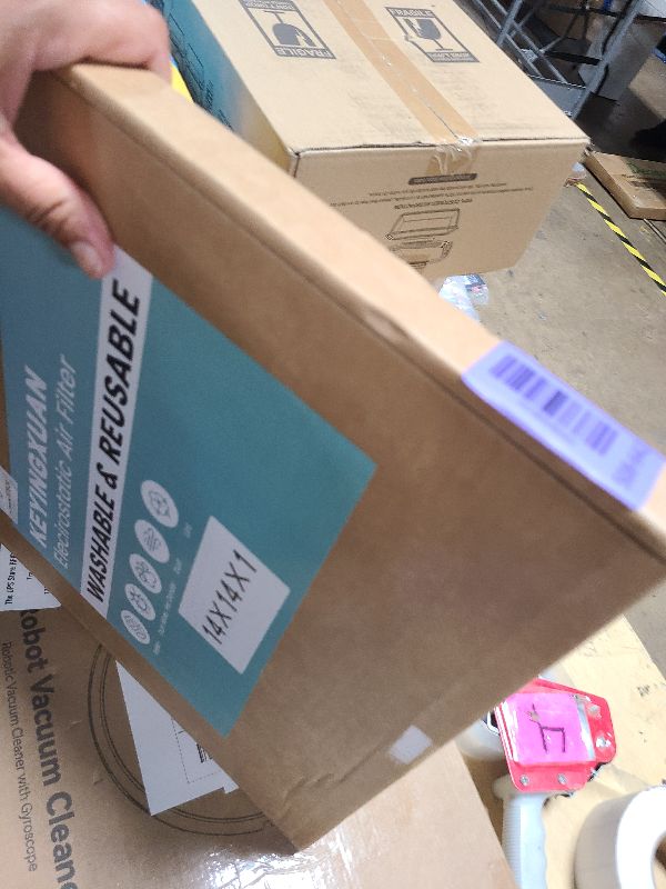 Photo 1 of 14x14x1 Reusable Air Filter, Washable, Electrostatic HVAC AC Furnace Filter, Merv 8, Lasts a Lifetime, Breathe Safe at Home or in the Office (Actual Size:13.5x13.5x0.82 Inch)