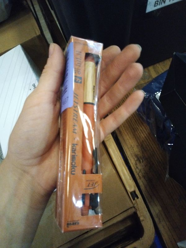 Photo 1 of ???? Mitsubishi Pencil MSXE5KF05.4 Multifunction Pen Jetstream Karimoku 4&1 0.5 Sunset Orange