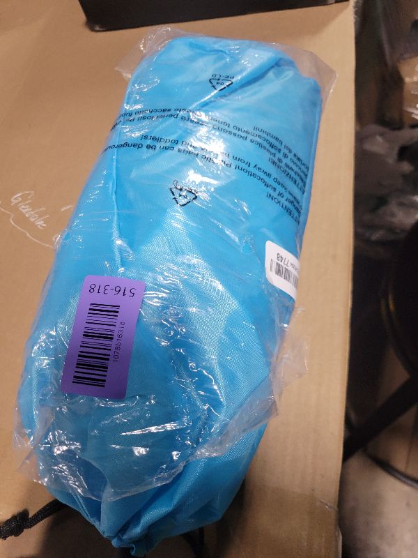 Photo 1 of 1 MIDDLE ONE Travel Pillow for Sleeping Camping, Memory Foam Small Pillow with Breathable Cover for Backpacking, Airplane, Car (15.5 X 12 Inch)