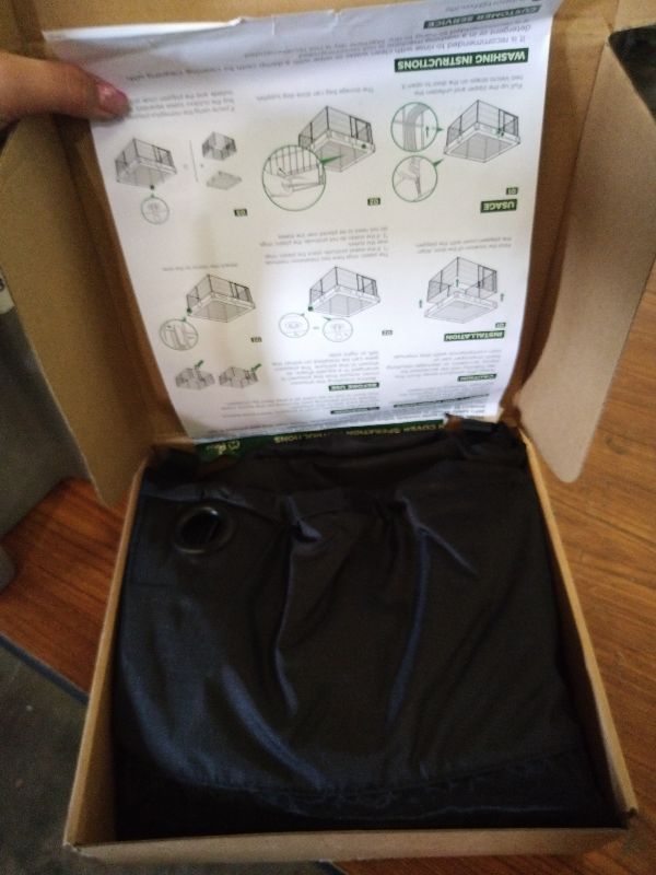 Photo 1 of (Not Suitable for Other Brands) FXW Exclusive Mesh Top Cover, Only Fits FXW Rollick/Instant/Homeplus 27.3" W x 32" H/40 H/45 H 8-Panel Playpen (Playpen not Included), Square?Patent Pending