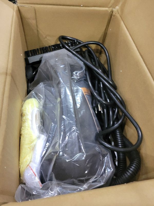 Photo 1 of ???????? Handheld Steam Cleaner for Home, 230°F/3.5Bar High Pressure Hand held Steam Cleaner for Car Detailing with 13ft Cord, 30s Heats Portable Steamer for Cleaning Grout (Grey)