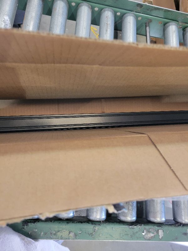 View 3 of 1" x 35.5" White Aluminum Storm Door Sweep Replacement Weatherproof Bottom Seal for Security Doors (2, Black)