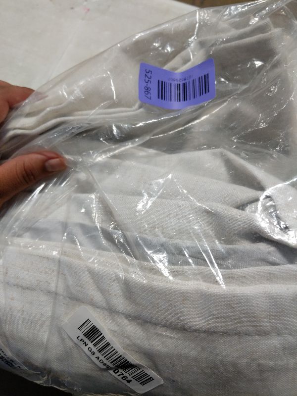 Photo 1 of 100% Blackout Pinch Pleat Curtains 102 Inch Length for Bedroom 2 Panels Set Flax Linen Light Blocking Soundproof Double Pinch Pleated Curtain with Hooks Rings Living Room Track System W40 x L102