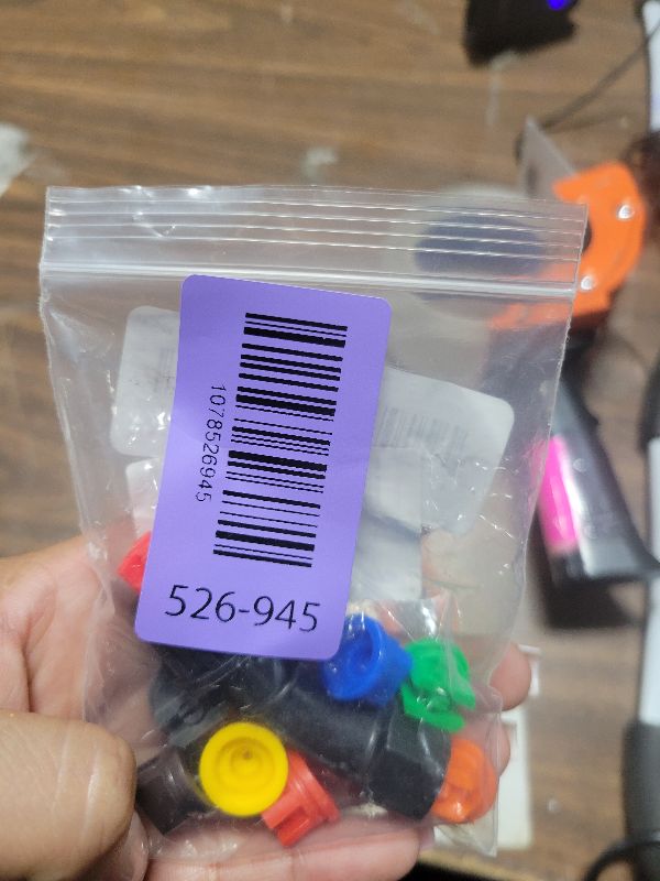 Photo 1 of 110°Flat Fan Spray Nozzles, 7PCS 0.1–0.6mm Sprayer Nozzle Tips, for the Replacement Boom Pump Sprayer Knapsack, Garden & Agricultural Tank Spraying Equipment-Check Thread Size Before Purchase