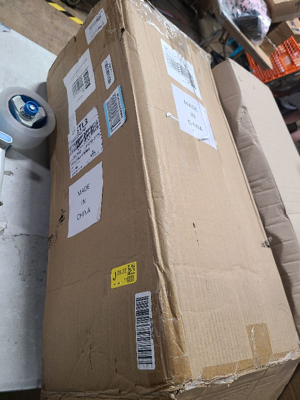 Photo 1 of 1Pack Decorative Big Lantern 25.2" H with Dancing Flame LED Timer Candle,ON/Off/Timer LED Candle with 6hours,Hanging Lantern for Outdoor Garden/Indoor Use.