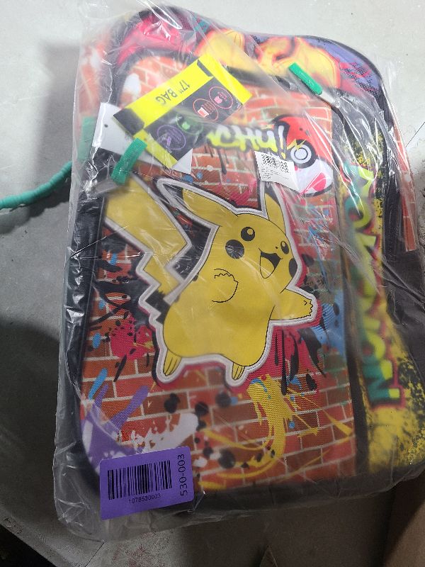 Photo 1 of Pokemon Graffiti Kids Mulitcolor Backpack